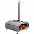 Portable Outdoor Pizza Oven w/ 2-in-1 Pizza & Grill Oven Functionality