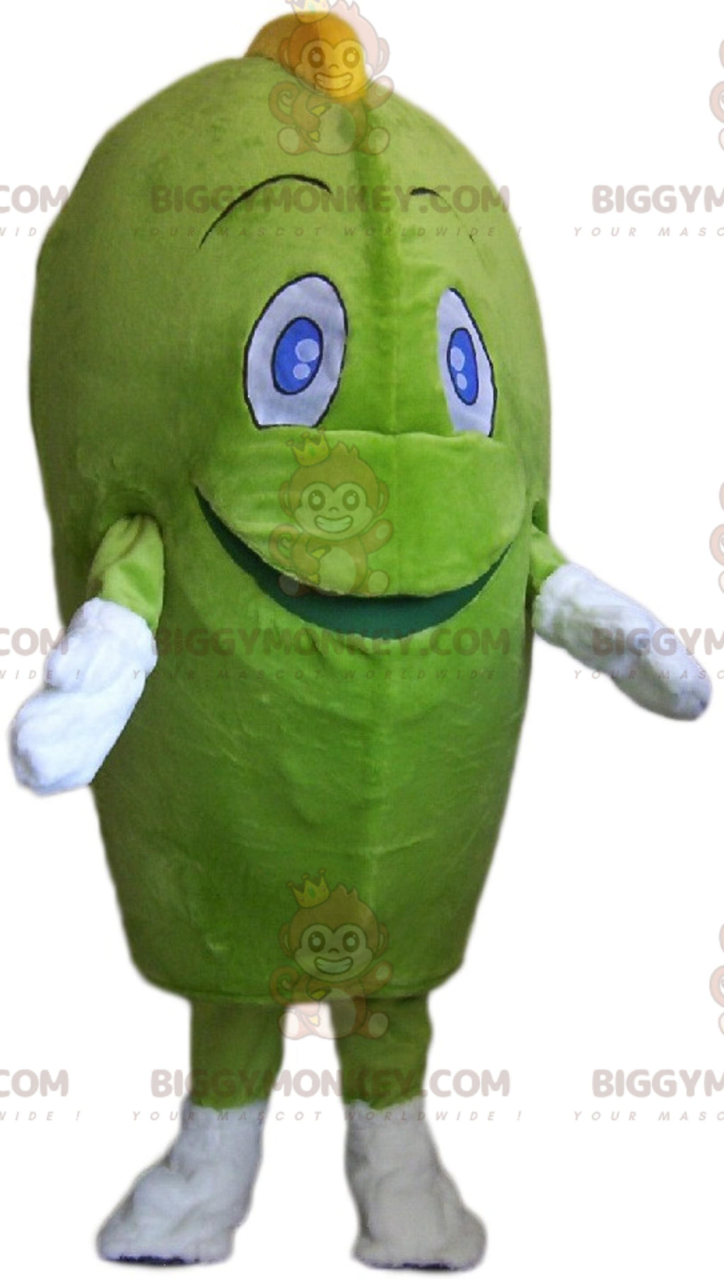 Giant Vegetable Green Man Monster BIGGYMONKEYMascot Costume