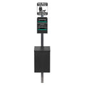 Standard Dog Waste Station / Tie_Handle Roll_Square Can(Matte Black)