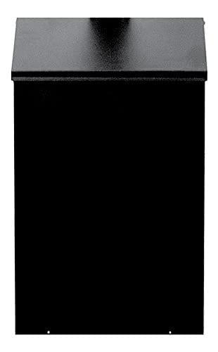 Standard Dog Waste Station / Tie_Handle Roll_Square Can(Matte Black)