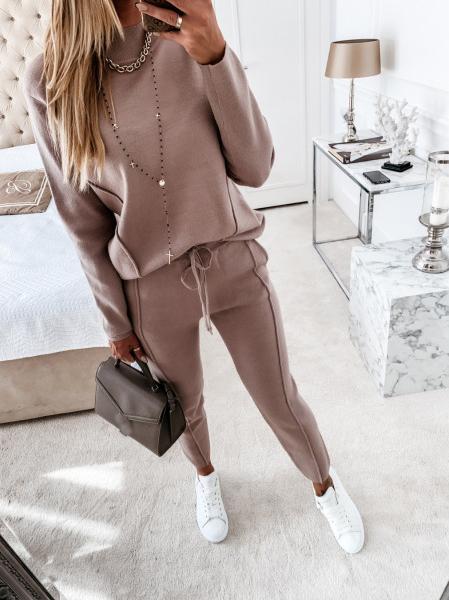 Fashion Solid Color Home Suit