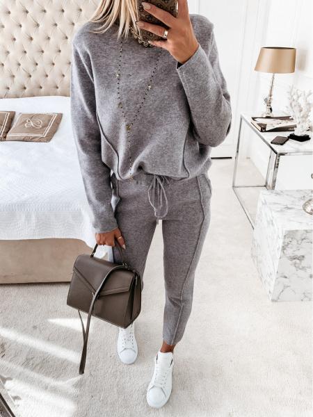 Fashion Solid Color Home Suit