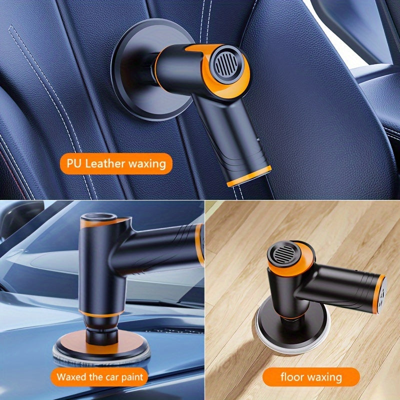 Auto Polishing Locomotive Wireless Automotive Adjustable Waxing Machine Multifunctional Portable Grinding Machine