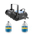 Chauvet FLEX DMX Fog Machine w/ Water Based Smoke Fog Haze Machine Fluid(2 Pack)
