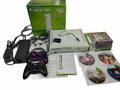 XBOX 360 60 GB HDD CONSOLE BUNDLE with Games and 3Controllers Wifi adaptor box