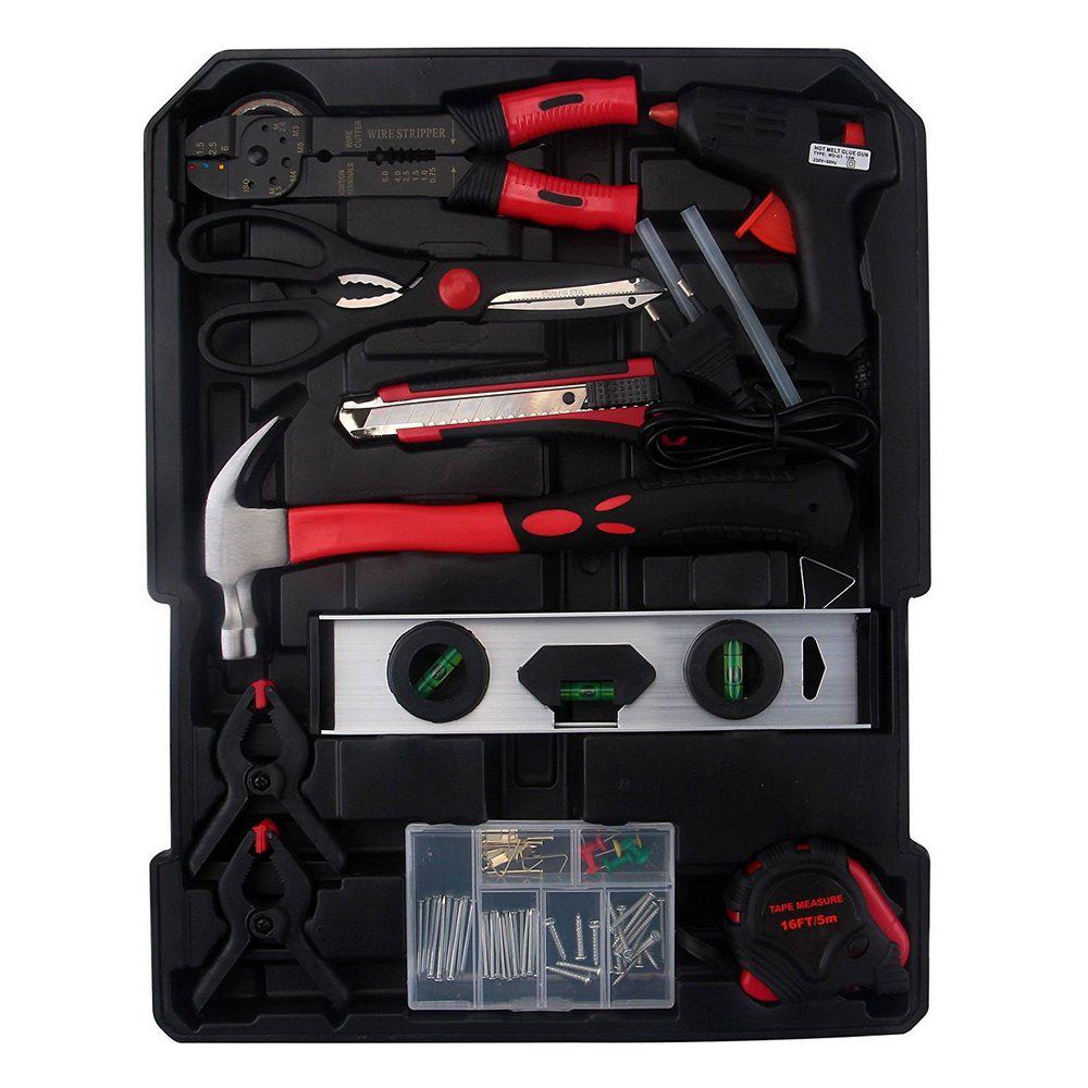 799pcs Sturdy Aluminum Trolley Case Tool Set Auto Mechanics Wrench Ratchet Socket Kit Organizer Chest Wheeled Carry Box