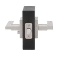 Halifax Square Satin Nickel Privacy Bed/Bath Door Lever