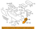 Jeep CHRYSLER OEM 2014 Cherokee Console-Rear Cover 1ZX68DX9AB