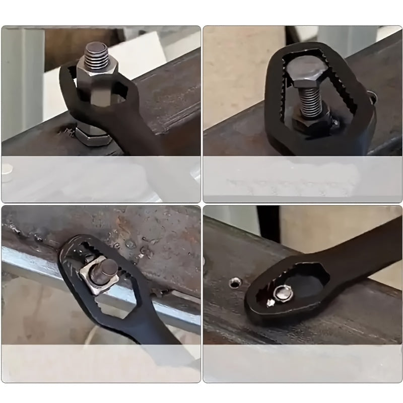 Upgrade Your Toolbox With This Universal Double-Head Torx Wrench - Adjustable From 3-17mm!