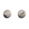 Satin Nickel Single Cylinder Deadbolt