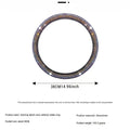 Sparkle And Shine: Universal Artificial Diamond Car Steering Wheel Cover Set