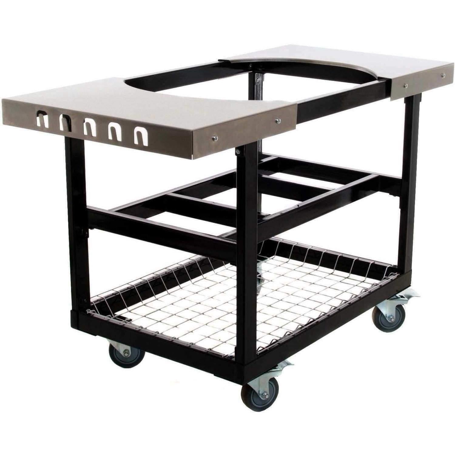 Cart with Basket and  Steel Side Shelves, Oval JR 200