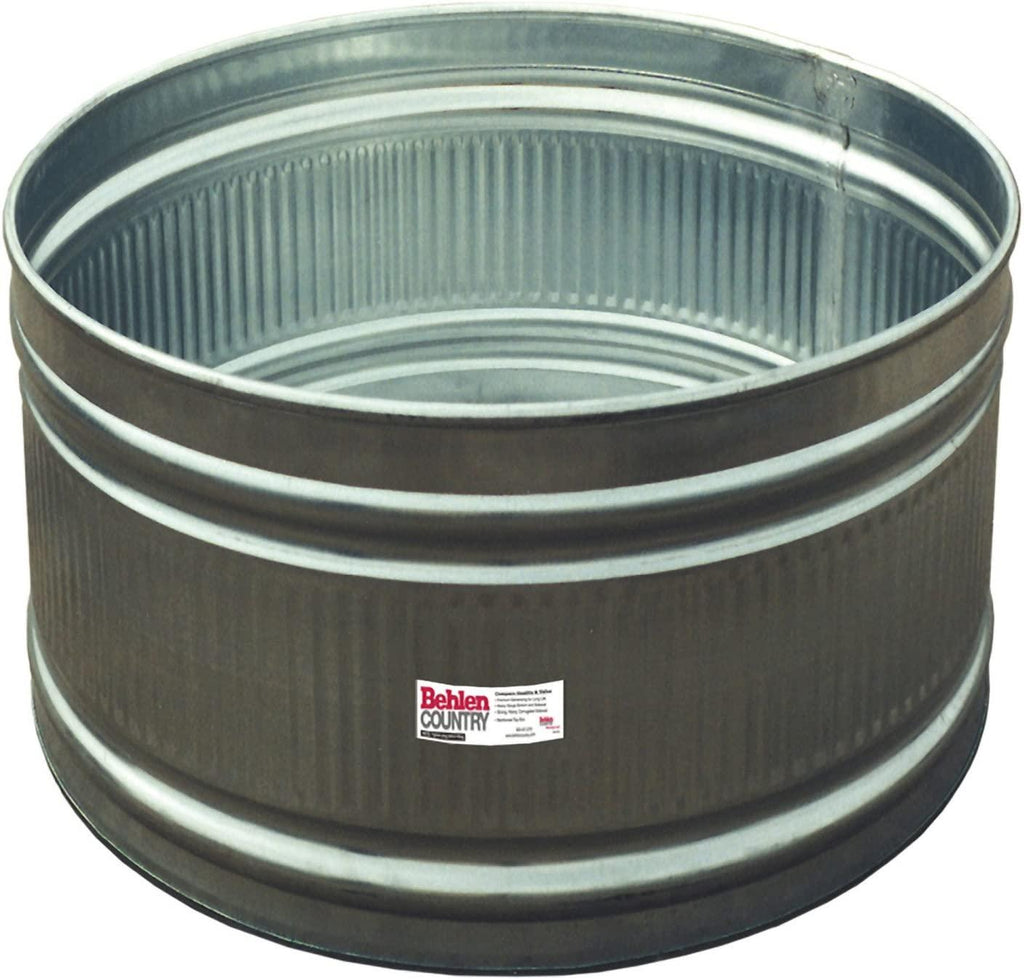 Behlen Country 50130118C 78-Gallon Galvanized Round Tank