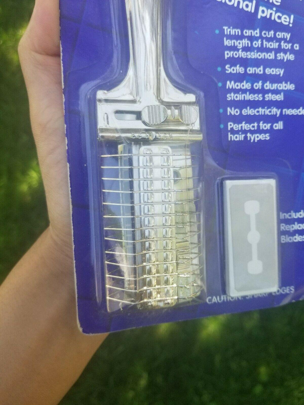 Trim&Cut Professional Hair Groomer~No Electricity Needed! Brand w/ 3 Blades~
