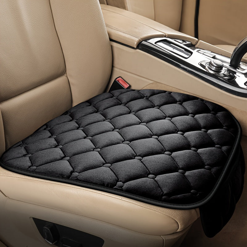Car cushion winter plush automotive cushion car accessories three sets of single piece warm cushion automotive supplies
