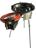 Natural Gas Wok Burner Long Leg with Wind Guard EF13LQN50WG