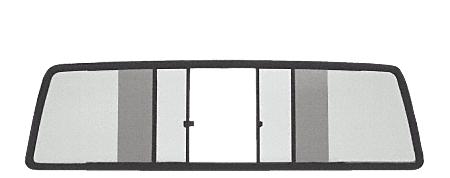 CRL TSW1829S Duo-Vent Four Panel Slider with Solar Glass for 1948-1955 GMC/Chevy Truck