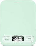 Etekcity Food Kitchen Scale, Digital Grams and Ounces for Weight Loss, Baking, Cooking, Keto and Meal Prep, Large, Green