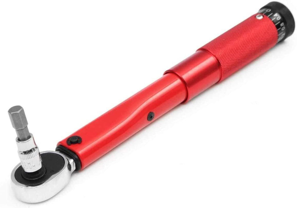 ZSEFV 25Pcs Bicycle Bike Torque Wrench 1/4 Inch Torque Wrench Socket Set Kit 2-24Nm Hardware Tool Kits Hand Tools