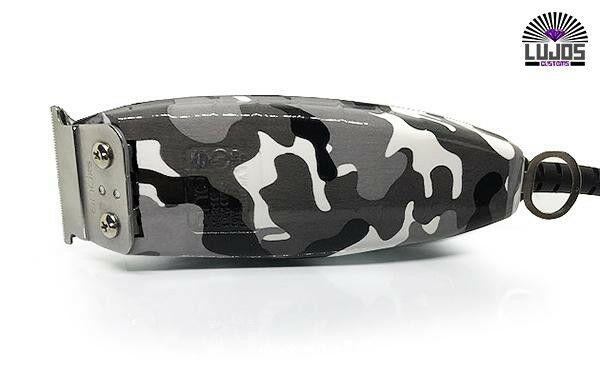 Custom Clipper Andis T-Outliner Trimmer "Camo" Edition Brand By LujosCusto