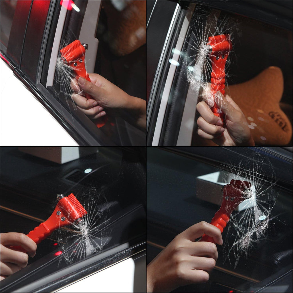 20 PCS Car Safety Hammer Emergency Escape Tool Auto Car Window Glass Hammer Breaker and Seat Belt Cutter Escape 2-in-1 for Family Rescue &amp; Auto Emergency Escape Tools