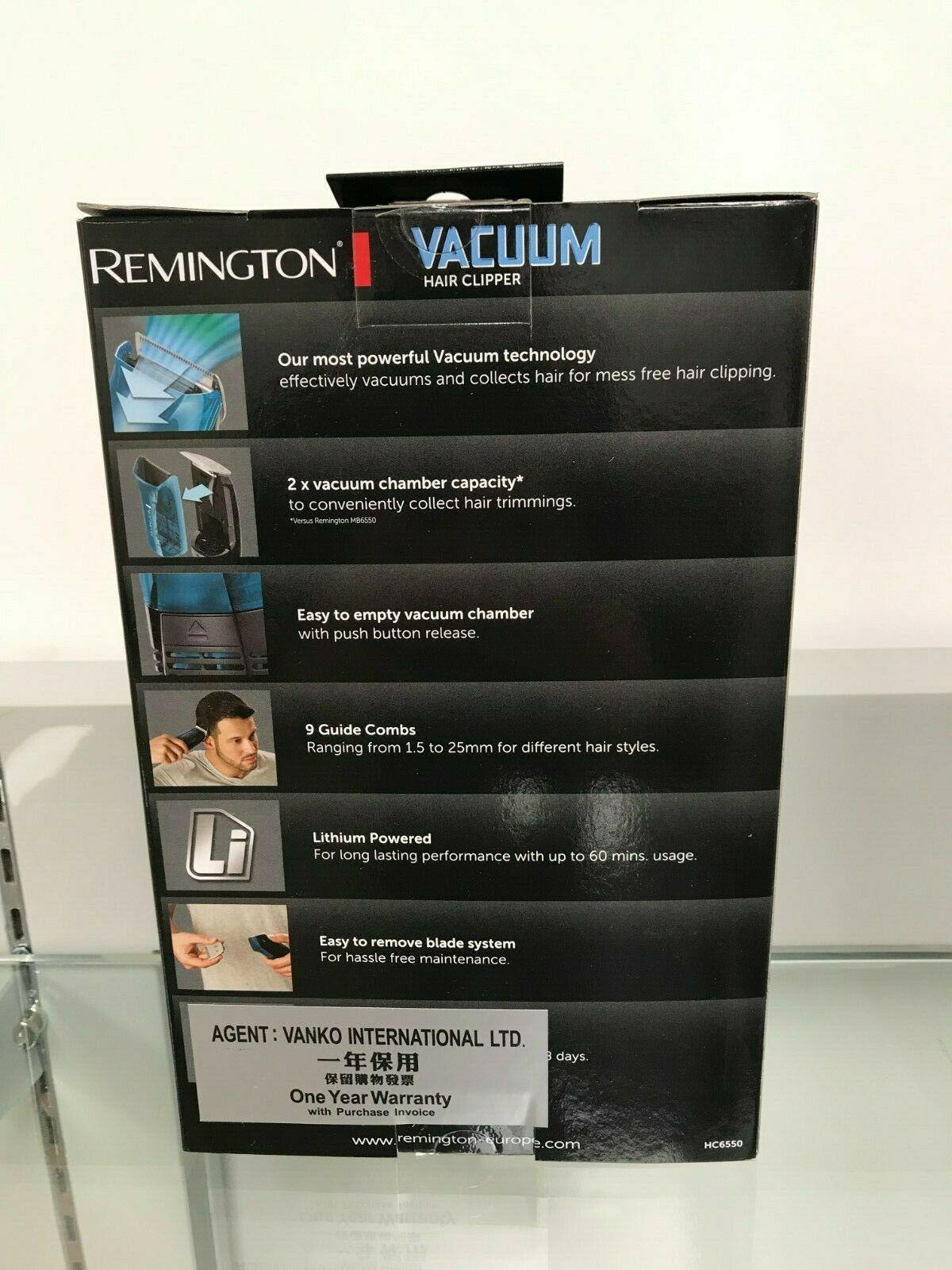 HC6550 Cordless Vacuum Haircut Kit,Vacuum Beard Trimmer,Hair Clipper
