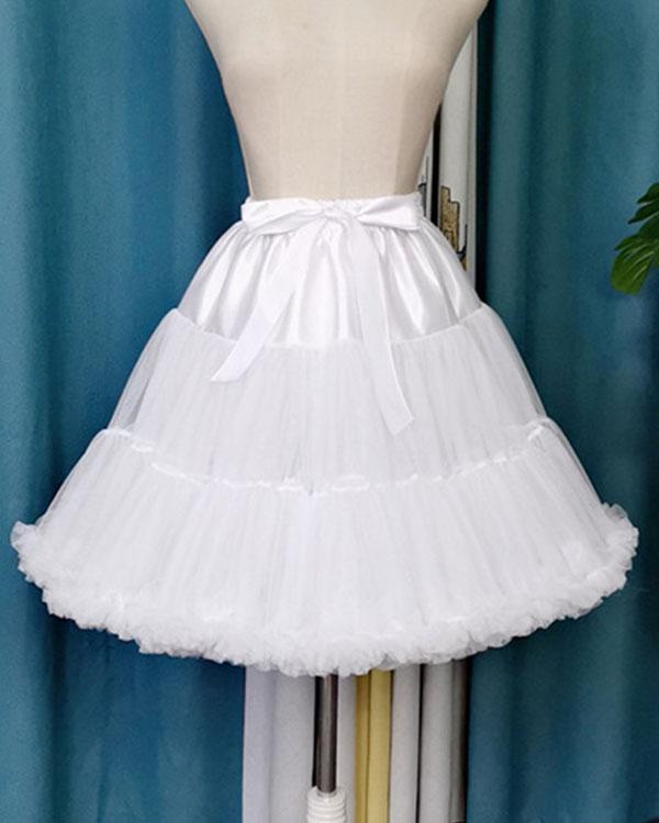 tulle lolita petticoat cosplay party dress petticoat ballet tutu underskirt