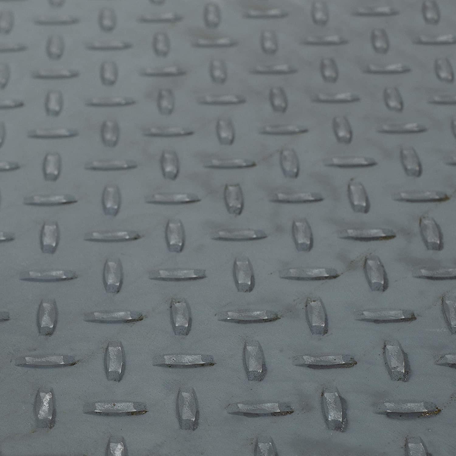 Trailer Fender 14 GauSteel Diamond Plate | 32" x 10" x 13" | Axle Trailer Fender | Trailer Fenders (2 Fenders) | Made in USA