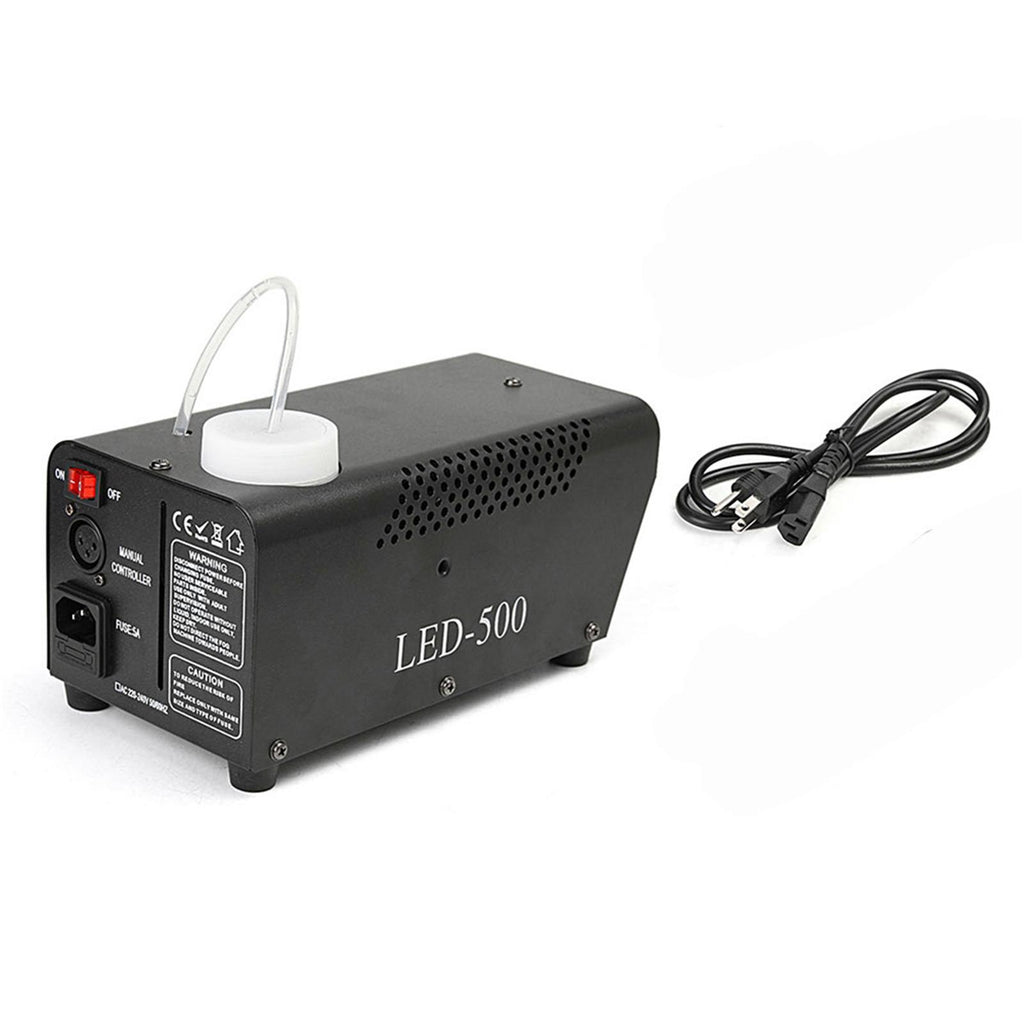 Viafly Wireless Control LED 500W Fog Smoke Machine Remote RGB Color Smoke Ejector LED QWEGF1855