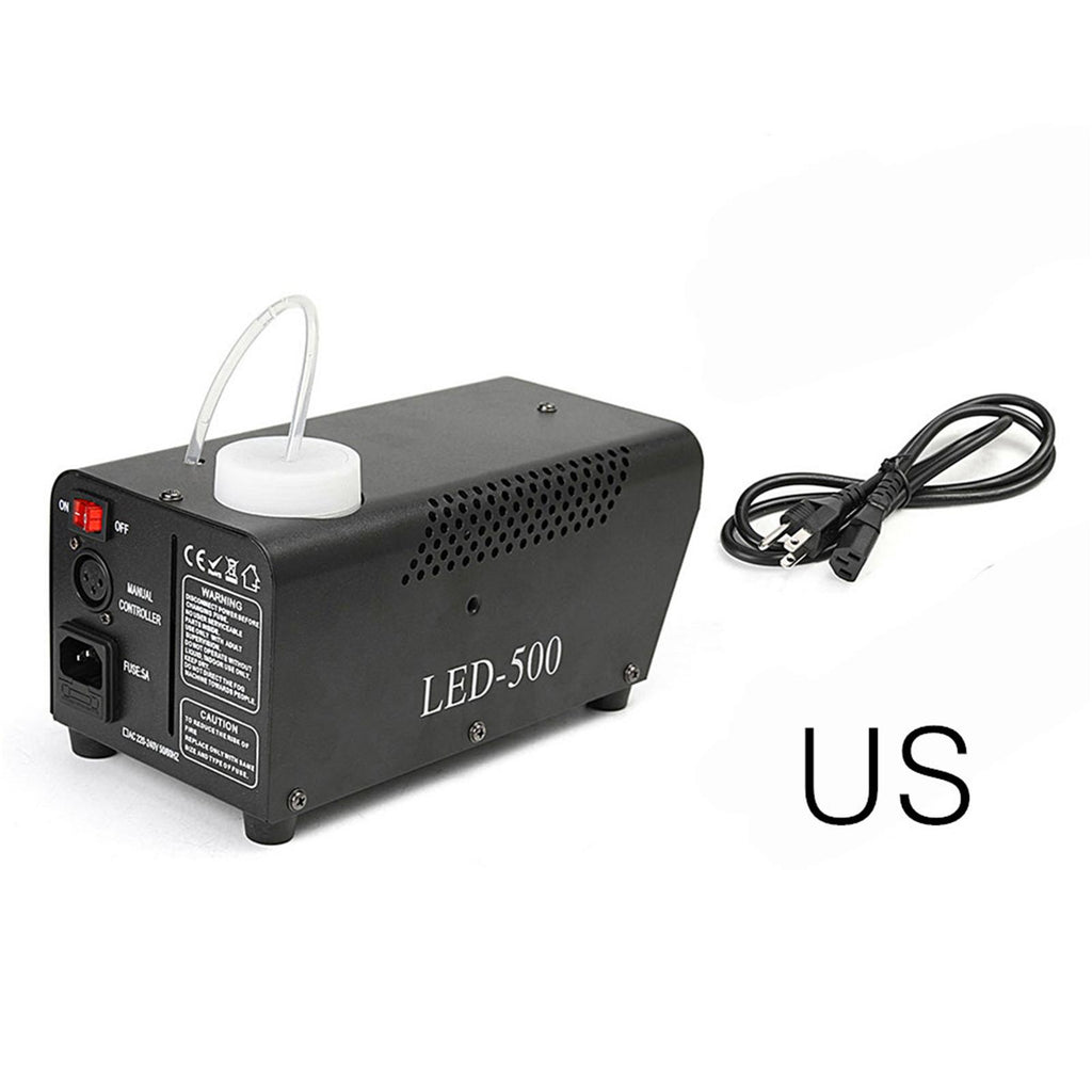 Viafly Wireless Control LED 500W Fog Smoke Machine Remote RGB Color Smoke Ejector LED QWEGF1855