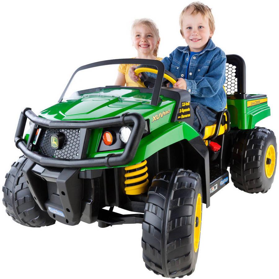 Peg PeJohn Deere Gator XUV 12-volt Battery-Powered Ride-On
