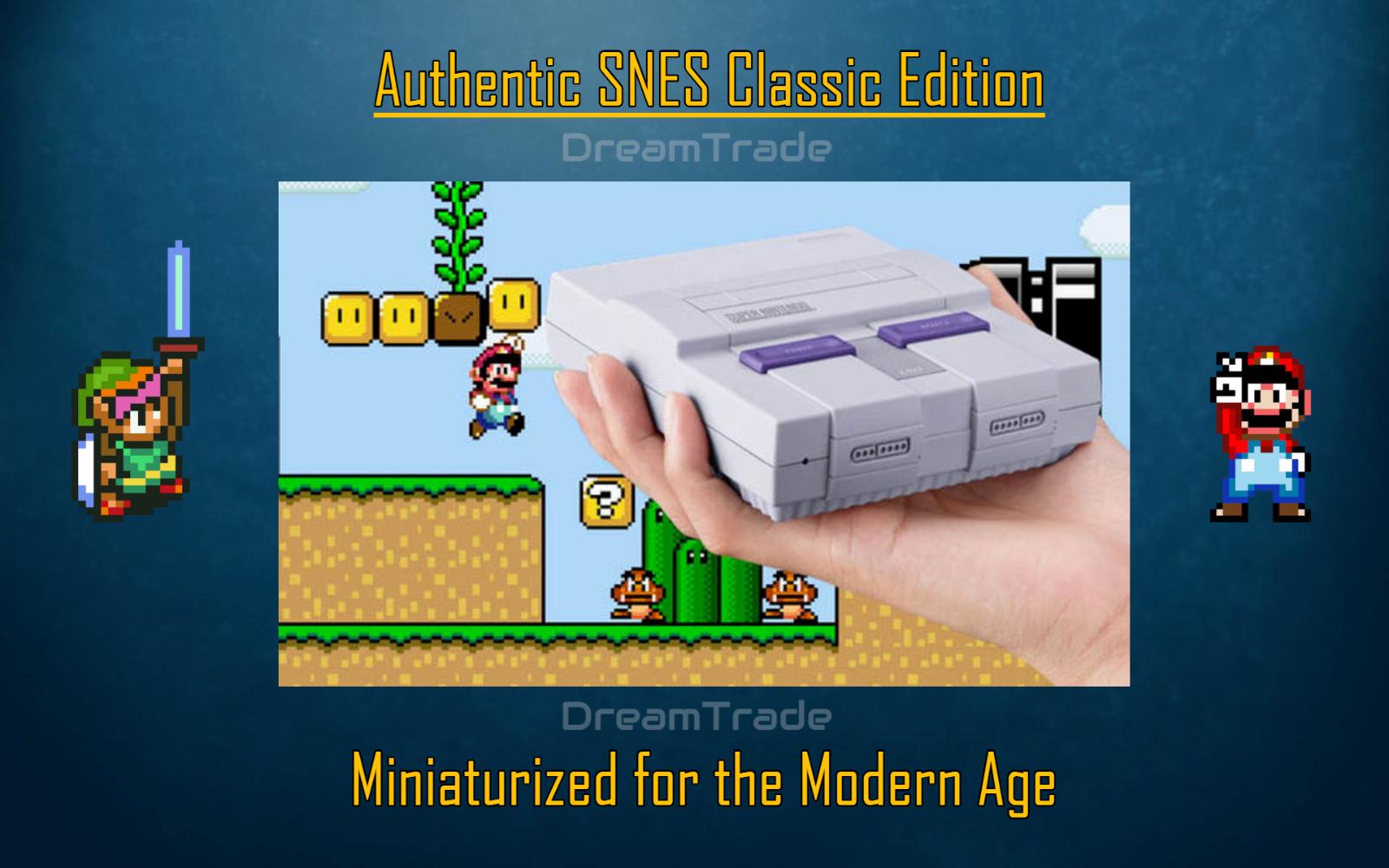 Super  SNES Classic Retro Gaming Console 7500 Games - 25+ Consoles
