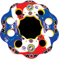 WOW World of Watersports, 13-2060 Tube A Rama, 10 Person Inflatable Floating Island, 12 Foot Diameter