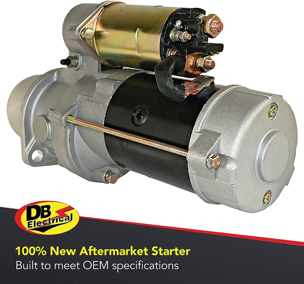 DB Electrical 410-12117 Starter Compatible With/Replacement For  UT40 1975-1981, UT60 1979-1983, 302A 1974-1981, 310A 1976-1983, 401C 1974-1982, 410 1974-1984 AT18150, TY1458, 6570N