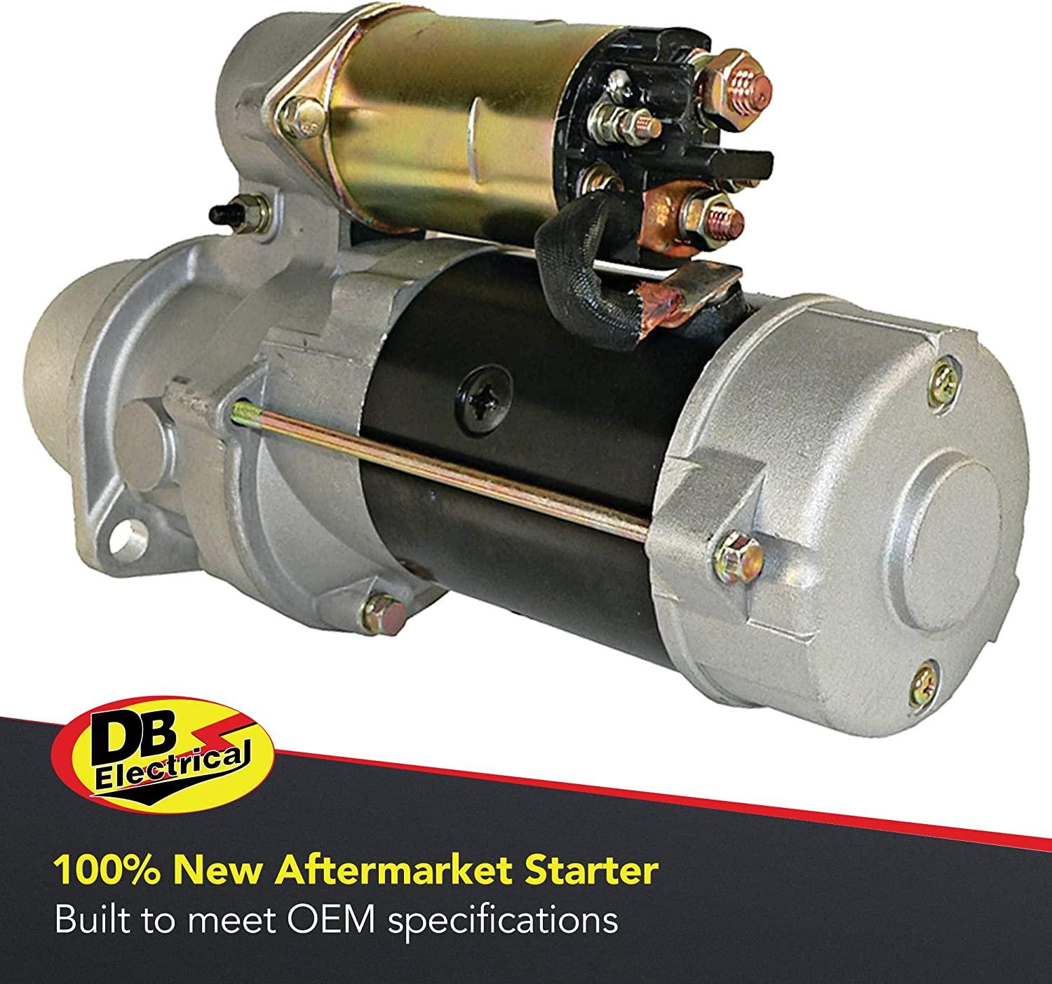 DB Electrical 410-12117 Starter Compatible With/Replacement For  UT40 1975-1981, UT60 1979-1983, 302A 1974-1981, 310A 1976-1983, 401C 1974-1982, 410 1974-1984 AT18150, TY1458, 6570N