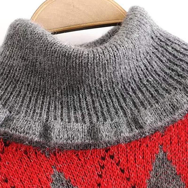 retro warm sweater