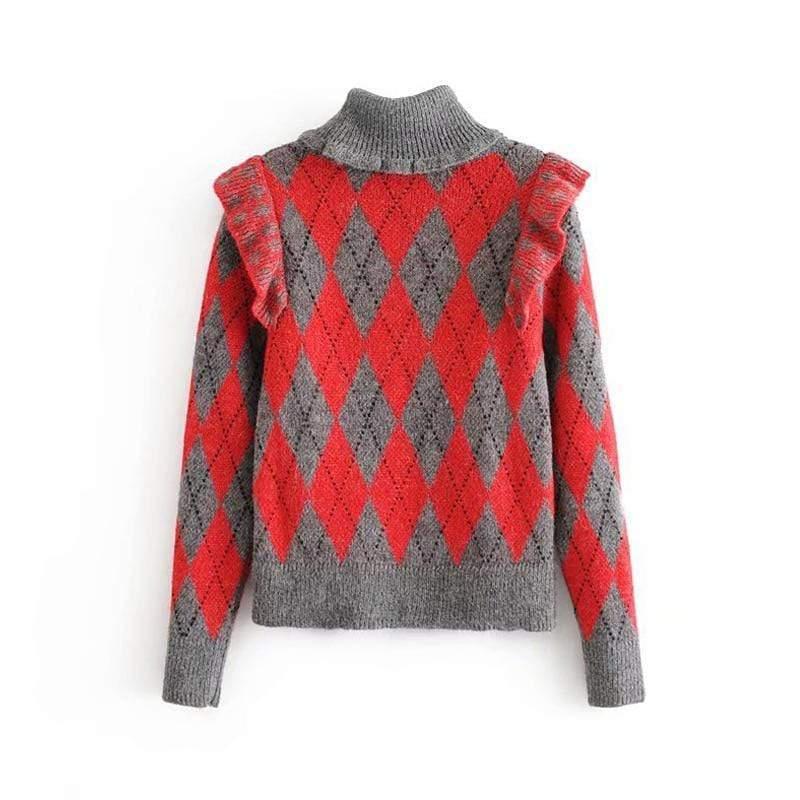 retro warm sweater