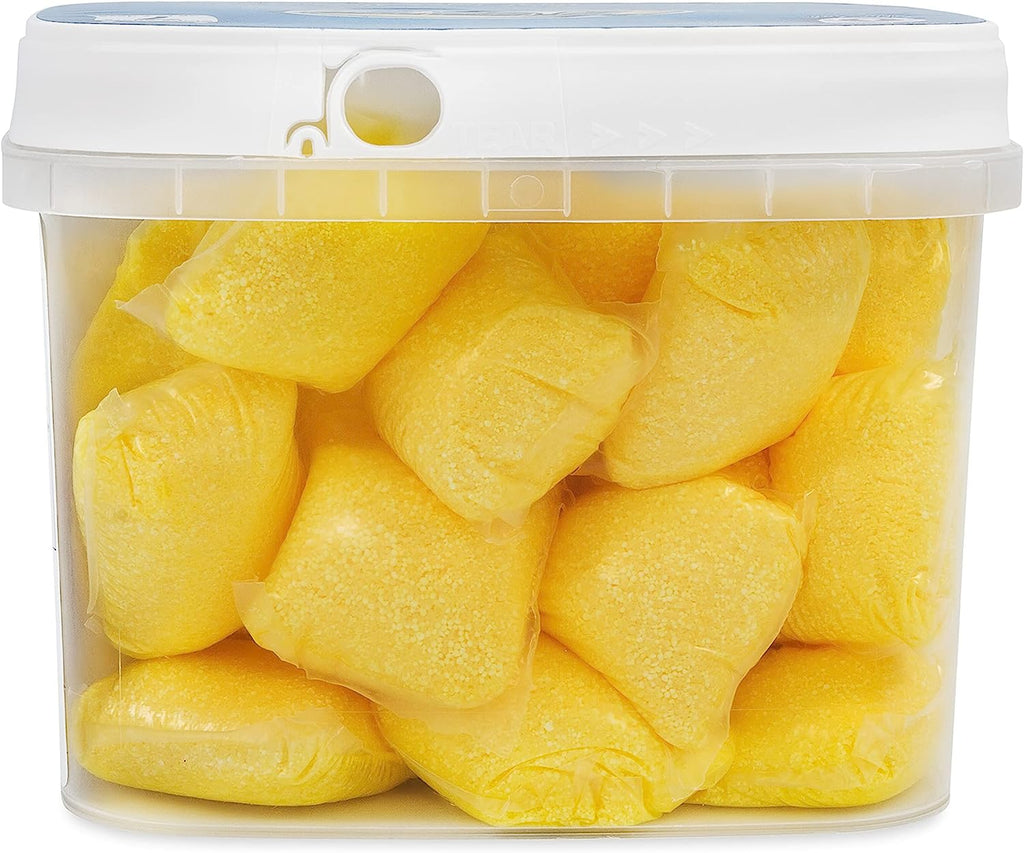 Camco TST MAX RV Toilet Treatment Drop-INs | Control Unwanted Odors and Break Down Waste and Tissue | Septic Tank Safe | Lemon Scent | 30-pack (41577)