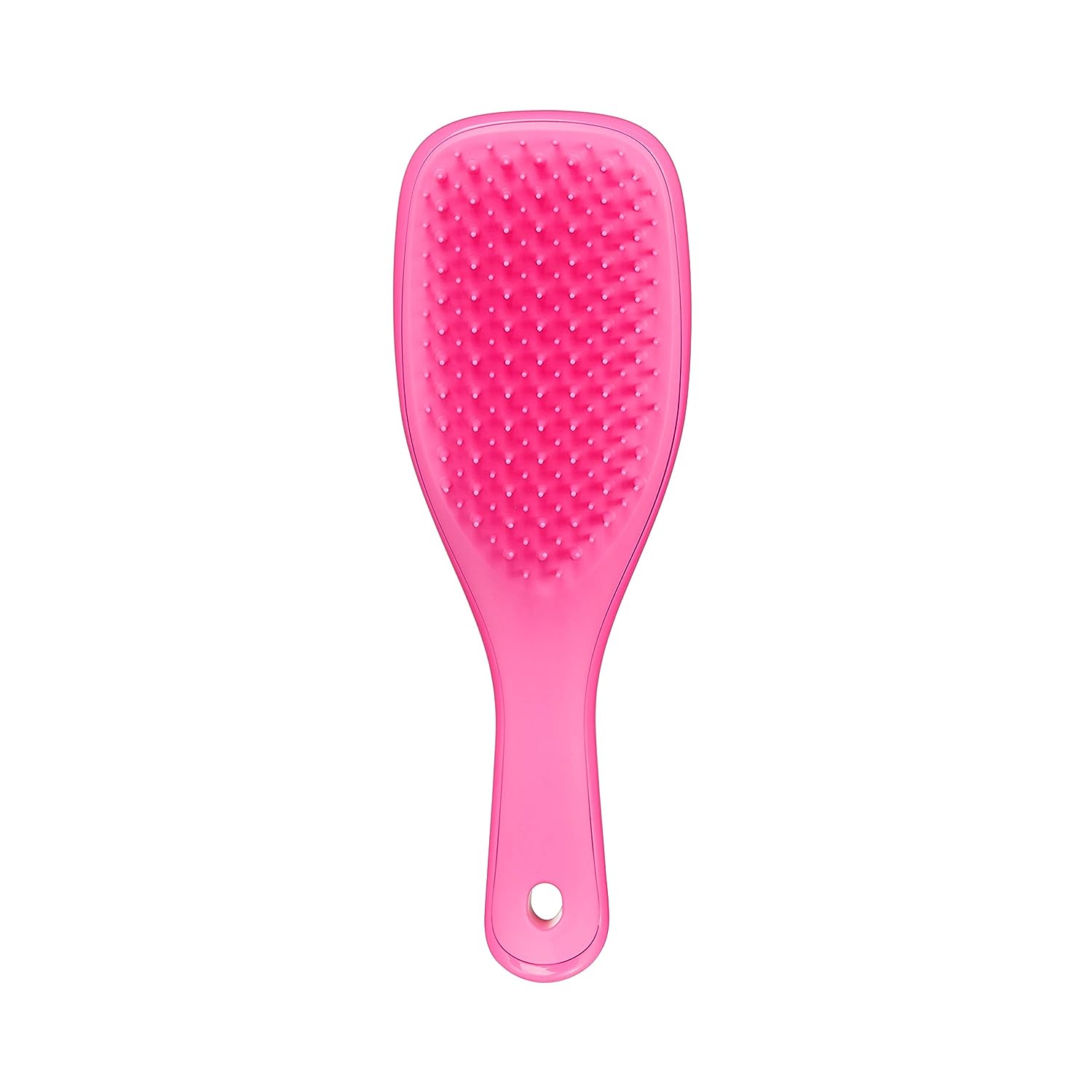 Tangle Teezer The Mini Ultimate Detangling Brush, Dry and Wet Hair Brush Detangler for Traveling and Small Hands, Pink Sherbert