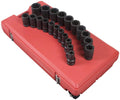 Sunex 5693 1-Inch Drive SAE Deep Impact Socket Set, 21 piece