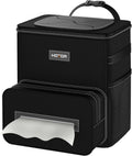 HOTOR Car Trash Can 2.5 Gallon - Handy Tissue Holder, Easy-to-Install Car Accessory Interior, Leak-Proof Organizer and Storage Bag for the Back/Front/Console of Any Cars, Sedans, SUVs &amp; Trucks