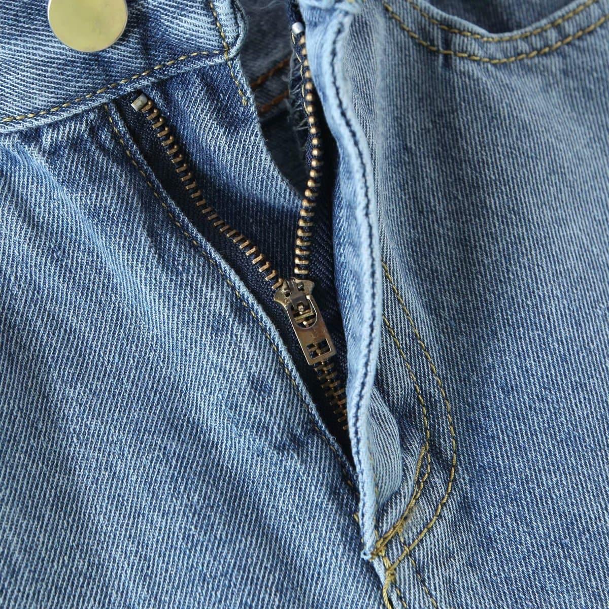high-waist embroidery wide leg shorts