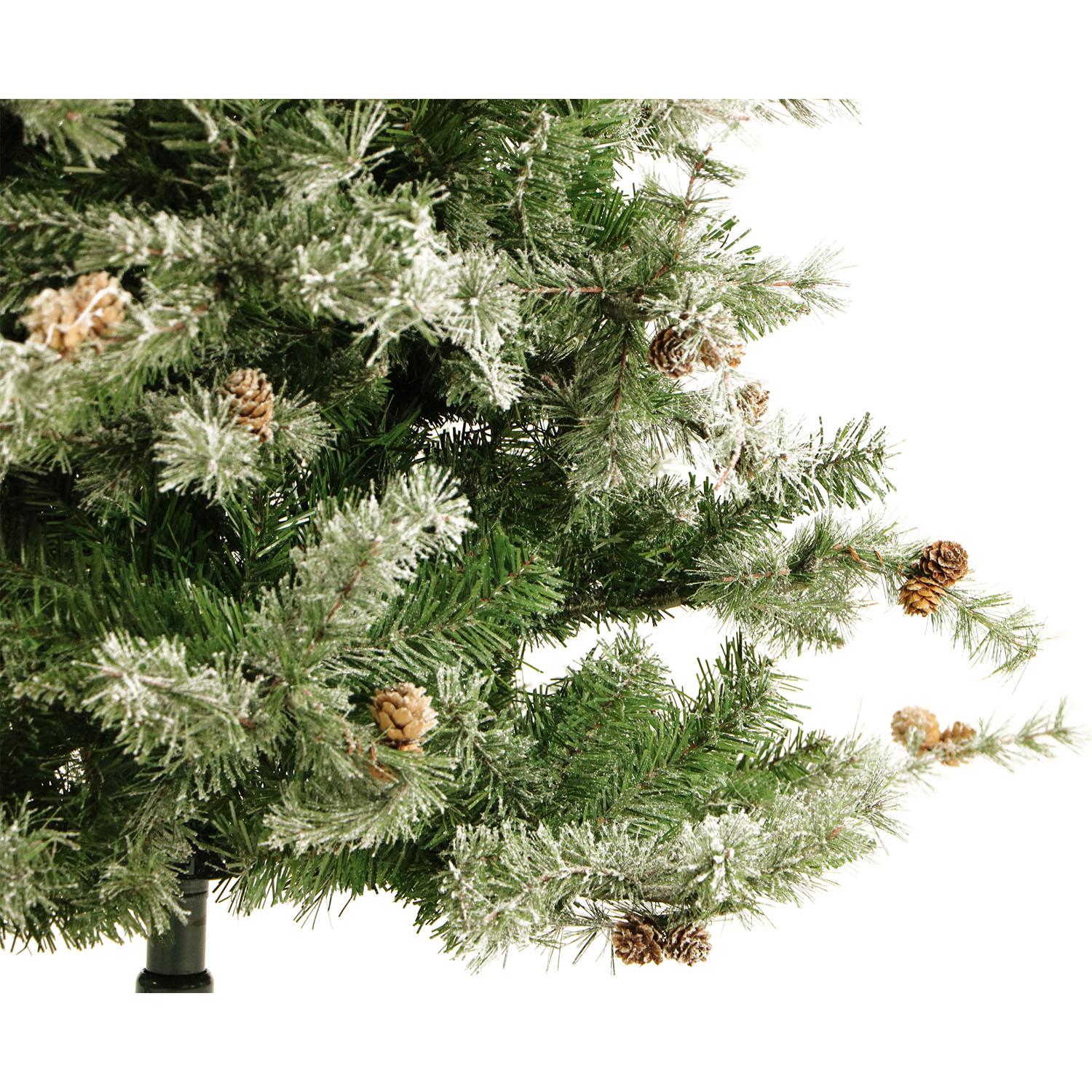 Fraser Hill Farm Buffalo Green Hinged Fir Christmas Tree, 9'