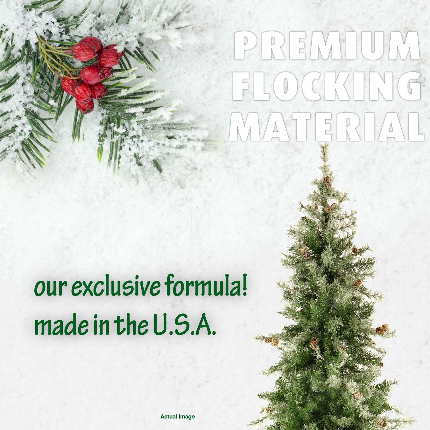 Fraser Hill Farm Buffalo Green Hinged Fir Christmas Tree, 9'
