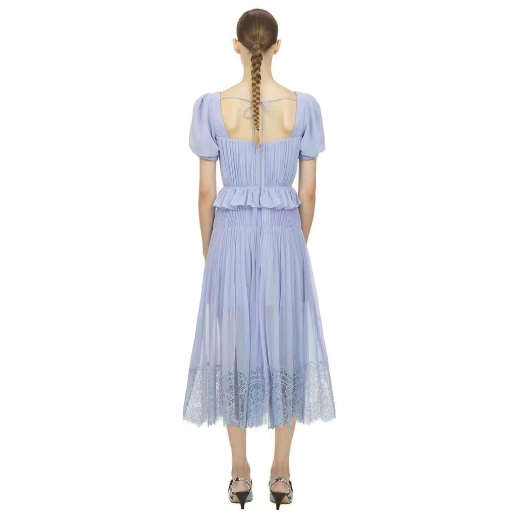 vintage ruffle dress