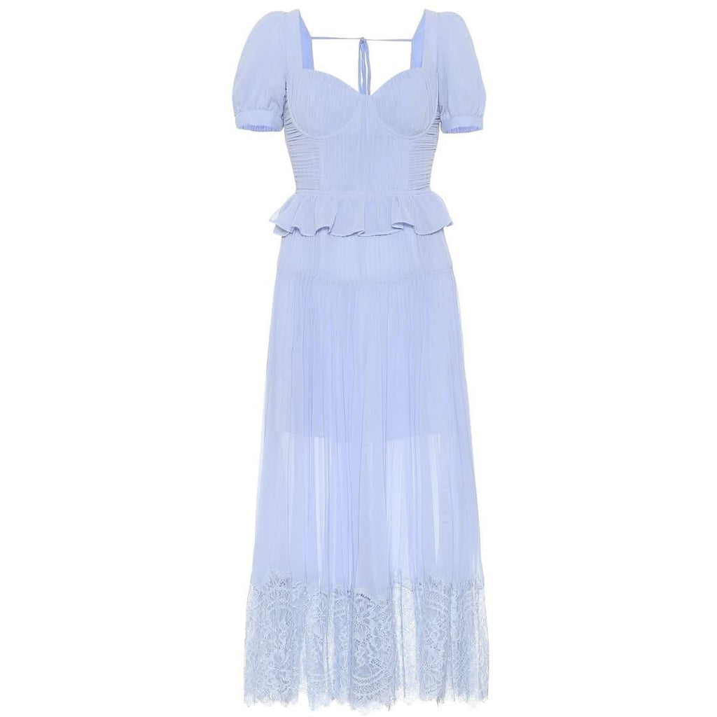 vintage ruffle dress