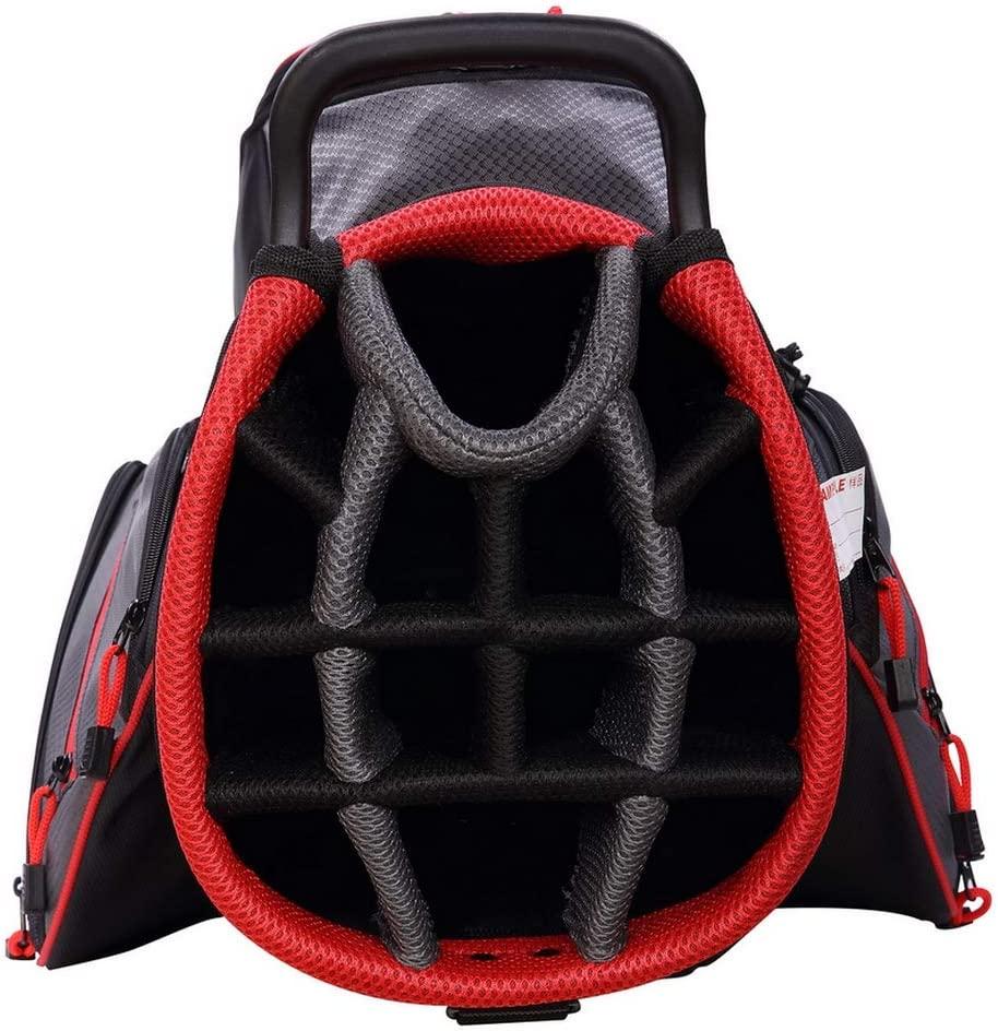 Ram Golf Lightweight Cart Bag with 14 Way Dividers Top
