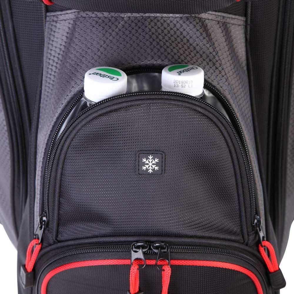 Ram Golf Lightweight Cart Bag with 14 Way Dividers Top