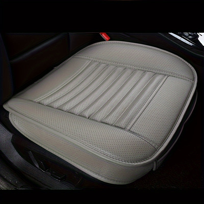 Breathable PU Leather Auto Seat Cushion Protector Anti Slip Car Seat Cover