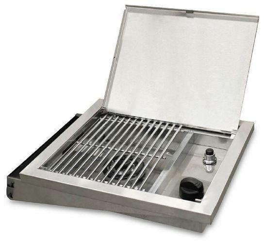 DPA151N Side Burner, Infra Red Cartridand Natural Gas